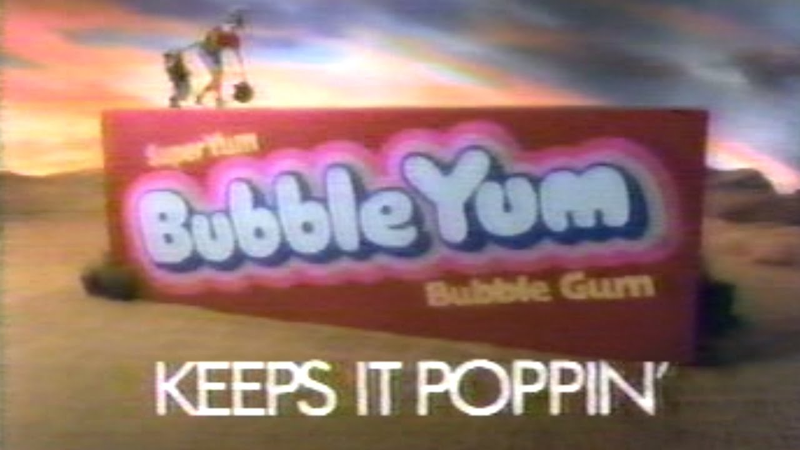 Because I know that gum reference was a stretch for most of you.